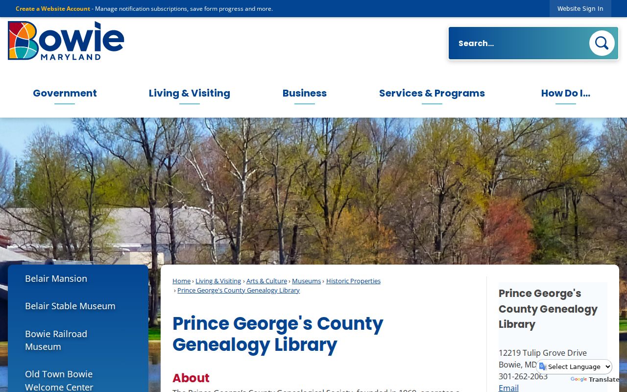 Bowie people directories and genealogy library collection
